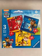 Paw Patrol 3 in 1 Puzzel, Kinderen en Baby's, Speelgoed | Kinderpuzzels, Nieuw, 10 tot 50 stukjes, Ophalen