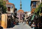 5 Ansichtkaarten Rhodos-stad1979. Kan ook per stuk., Verzamelen, Ophalen of Verzenden, 1960 tot 1980, Ongelopen, Overig Europa