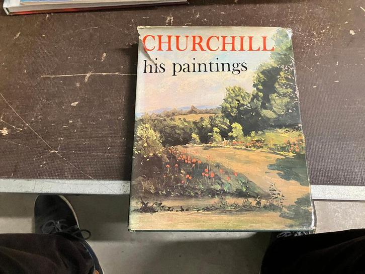 Churchill schilder schilderijen, Boeken, Kunst en Cultuur | Beeldend, Gelezen, Schilder- en Tekenkunst, Ophalen of Verzenden
