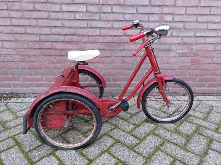 Rode Gresham Flyer Driewieler - Verzamelobject, Fietsen en Brommers, Fietsen | Driewielers, Gebruikt, Ophalen