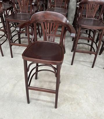 Barkrukken Thonet Met Rugleuning Laagste Prijs beschikbaar voor biedingen