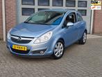 Opel Corsa 1.2-16V Enjoy 2009 Airco NW APK, Auto's, Voorwielaandrijving, 450 kg, Gebruikt, Blauw