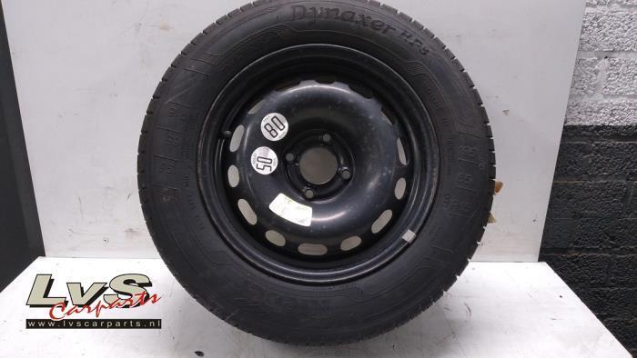 Reservewiel van een Peugeot Partner, Auto-onderdelen, Banden en Velgen, Velg(en), Personenwagen, Gebruikt, 3 maanden garantie