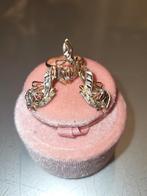 Dames Gouden Ring en oorbellen met Diamanten, Sieraden, Tassen en Uiterlijk, Ringen, 18 tot 19, Nieuw, Ophalen of Verzenden, Dame