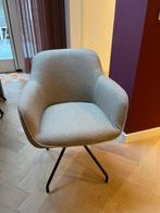 Eetkamerstoel beige stof draaibaar Leen Bakker, Huis en Inrichting, Stoelen, Overige kleuren, Ophalen of Verzenden, Zo goed als nieuw