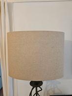 Beige platte ovale lampekap, Beige, Ophalen of Verzenden, Zo goed als nieuw, Ovaal