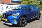 Renault CAPTUR TCe 90 Techno  groot scherm/camera/multi-sens, Voorwielaandrijving, Gebruikt, Met garantie (alle), Blauw