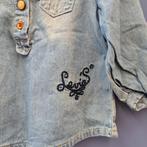 Levi's levis denim blouse / top +leuke details 62 6mnd 42443, Gebruikt, Meisje, ., Ophalen of Verzenden
