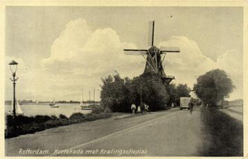 Rotterdam. Kortekade met Kralingscheplas - 1935 gelopen beschikbaar voor biedingen