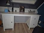 Buro wit Ikea Hemnes, Huis en Inrichting, Bureaus, Ophalen, Gebruikt