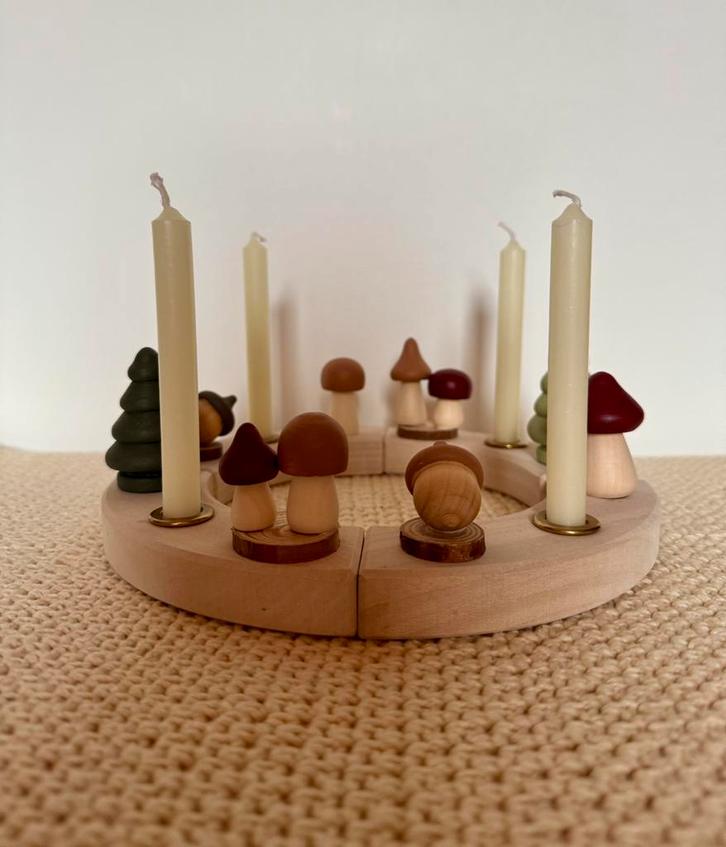 Jaarring stekers herfst / seizoentafel, Huis en Inrichting, Woonaccessoires | Overige, Zo goed als nieuw, Ophalen of Verzenden