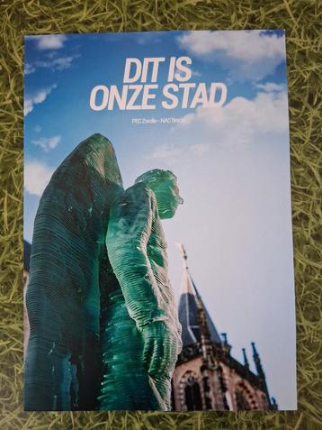 Flyer PEC Zwolle - NAC Breda van 20-10-2024 beschikbaar voor biedingen