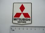 sticker Mitsubishi logo japan motors retro lancer colt, Verzamelen, Stickers, Overige typen, Zo goed als nieuw, Verzenden