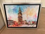 Martinitoren Groningen, Ophalen, Zo goed als nieuw, Minder dan 50 cm, Print