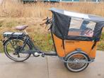 Elektrische bakfiets e-curve (slechts 30 km), Ophalen of Verzenden, Zo goed als nieuw, 4 kinderen of meer