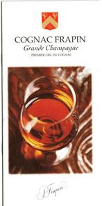 Cognac Frapin folder, Verzenden, Gebruikt