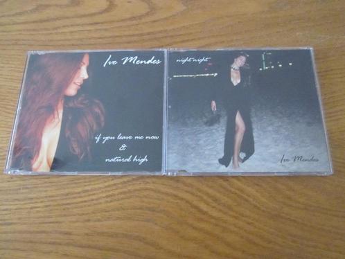 Ive Mendes ‎- Night Night /If You Leave Me Now 2 CD Singles, Cd's en Dvd's, Cd Singles, Zo goed als nieuw, Pop, 2 t/m 5 singles
