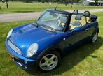 Mini Cooper Cabrio 2006 (Hyperblue metallic, leder) i.z.g.s., Auto's, Voorwielaandrijving, Open dak, 4 cilinders, Cabriolet