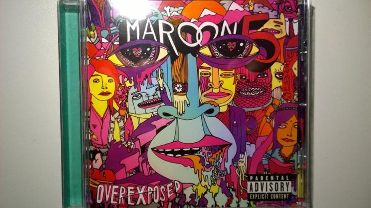 Maroon 5 - Overexposed, Cd's en Dvd's, Cd's | Pop, Zo goed als nieuw, 1980 tot 2000, Ophalen of Verzenden