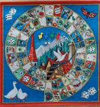 Ganzenbord Speelkleed - Leuk Sinterklaas Kado!, Een of twee spelers, Ophalen of Verzenden, Gebruikt