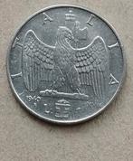 Italië, 1 lira 1940. niet magnetisch., Ophalen of Verzenden, Italië, Losse munt