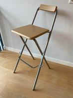 Opklapbare barkruk in goede staat, Ophalen of Verzenden, Gebruikt