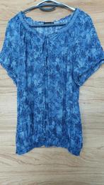 Janina damesblouse blauw maat 48, Blauw, Maat 46/48 (XL) of groter, Ophalen of Verzenden, Zo goed als nieuw