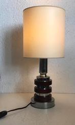 vintage tafellamp MCM lightning Sijai Hrastnik Space Age, Huis en Inrichting, Lampen | Tafellampen, Ophalen, Gebruikt, Hout, Minder dan 50 cm