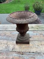 Gietijzeren tuinvaas. Nog netjes., Tuin en Terras, Ophalen, Gebruikt