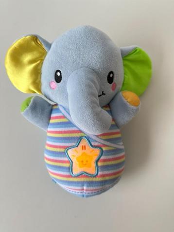 Knuffel baby bedtijd olifant blauw / Vtech baby beschikbaar voor biedingen