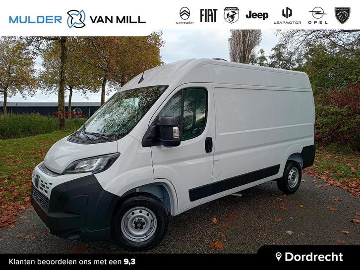 Fiat Ducato L2H2 2.2 MultiJet 180pk 3.5t Heavy | BPM vrij |, Auto's, Bestelauto's, Bedrijf, Te koop, ABS, Achteruitrijcamera, Airbags