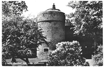 959527 Elburg Gld 1964 Rondeel Oude Stadsmuur Gelopen met beschikbaar voor biedingen