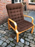Kinnarps vintage easy chair uit Zweden, Huis en Inrichting, Fauteuils, Ophalen, Gebruikt, Minder dan 75 cm, Vintage