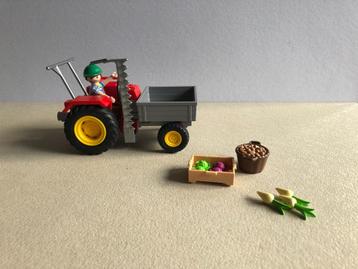 Playmobil Tractor met laadbak beschikbaar voor biedingen