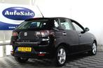 SEAT Ibiza 1.4 Trendstyle NAP CRUISE BLUET AIRCO '07, Auto's, Seat, Voorwielaandrijving, Gebruikt, Zwart, Bedrijf