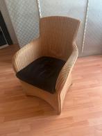 Rotan fauteuil, Huis en Inrichting, Fauteuils, Ophalen of Verzenden, Zo goed als nieuw, 75 tot 100 cm, 50 tot 75 cm