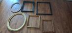 Oude Houten Lijsten Set antiek, Ophalen, Minder dan 50 cm, Gebruikt, Minder dan 50 cm