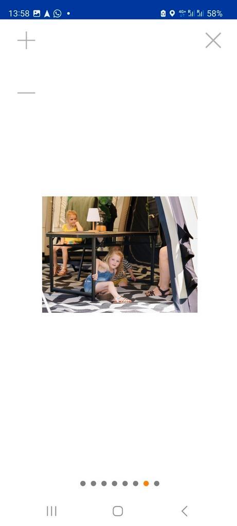 Obelink Patio Mat Cube 440 x 290 cm tenttapijt, Caravans en Kamperen, Kampeeraccessoires, Zo goed als nieuw, Ophalen of Verzenden