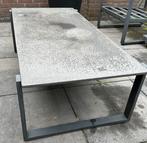 Tuintafel salontafel, Tuin en Terras, Ophalen, Gebruikt, Rechthoekig, Overige materialen