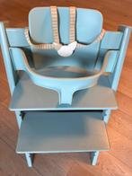 Stokke Tripp Trapp stoel incl. baby toebehoren, Ophalen, Gebruikt, Meegroeistoel, Gordel(s)
