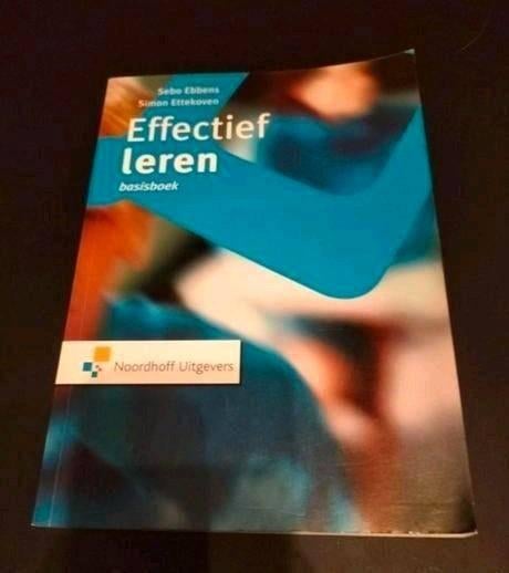 Effectief leren - Sebo Ebbens & Simon Ettekoven, Boeken, Ophalen, Alpha, Zo goed als nieuw, Overige niveaus