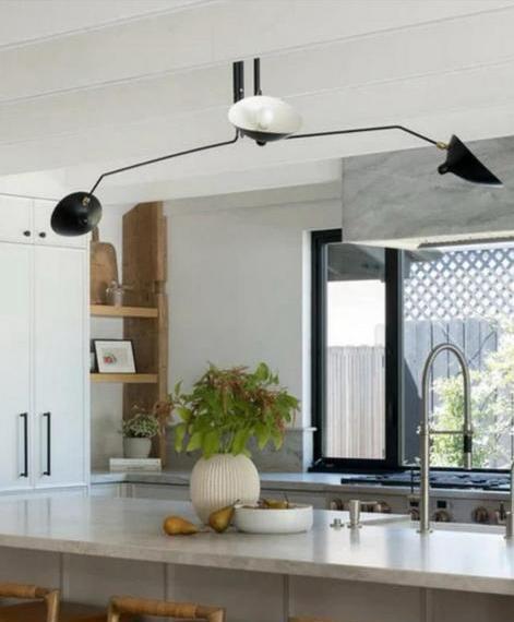 Dekorfine Serge Mouille plafondlamp - design klassieker, Huis en Inrichting, Lampen | Hanglampen, Zo goed als nieuw, Minder dan 50 cm