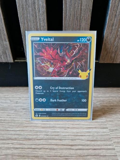 Yveltal 019/025 Holo Pokemon McDonald's 25th anniversary, Hobby en Vrije tijd, Verzamelkaartspellen | Pokémon, Zo goed als nieuw