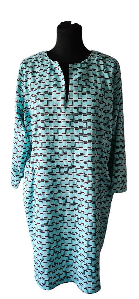 blauw jurk van essentiel antwerpen maat 42 (7923), Kleding | Dames, Jurken, Blauw, Knielengte, Verzenden