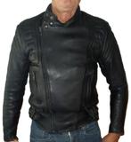 Leren motorjas bike jas zwart, Ophalen, Tweedehands, Dames, Jas | leer
