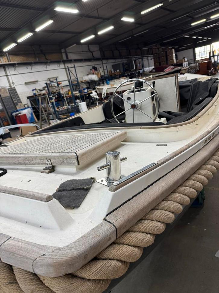 Makma Vlet Sloep - Klassieke charme!, Watersport en Boten, Motorboten en Motorjachten, Gebruikt, Polyester, Tot 6 meter, Diesel