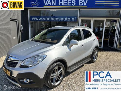 Opel Mokka 1.4 T Cosmo 103 kw | leer | schuifdak | fietsenre, Auto's, Opel, Bedrijf, Te koop, Mokka, ABS, Achteruitrijcamera, Airbags