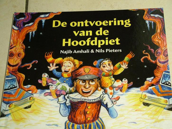 De ontvoering van de Hoofdpiet / Najib Amhali, Boeken, Kinderboeken | Kleuters, Zo goed als nieuw, Fictie algemeen, Jongen of Meisje