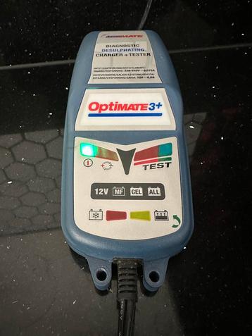 OptiMate 3+ Druppellader - Perfect voor auto & motor accu's beschikbaar voor biedingen