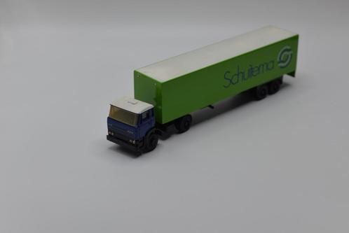Lion Car Daf 2700 Schuitema, Hobby en Vrije tijd, Modelauto's | 1:50, Gebruikt, Bus of Vrachtwagen, Lion Toys, Ophalen of Verzenden